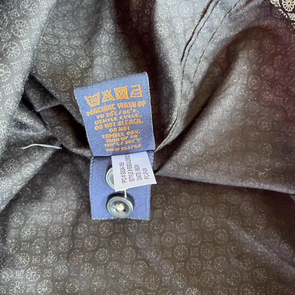 SOLD ✅ NWT Gentleman's Outfitters Men's Long Sleeve Button Collared Shirt Sz: 3X - Picture 9 of 11